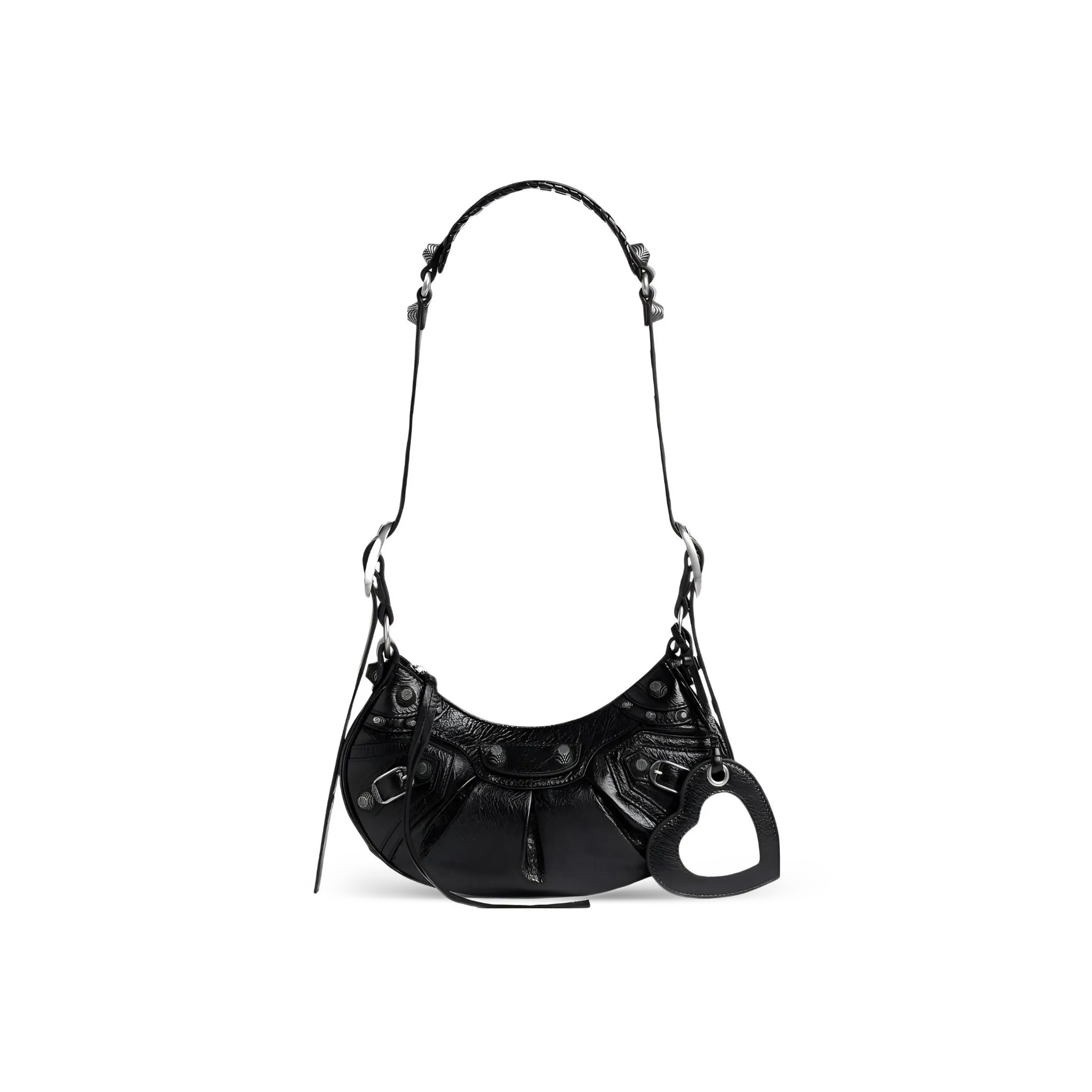 Ba*len*cia*ga women''s le cagole shoulder bag xs in black 6713091vg9y1000 (25.9*16*9.9cm)